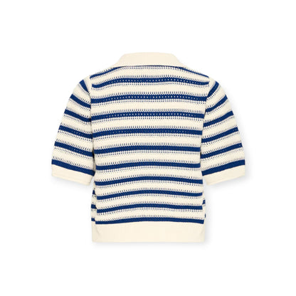 b.young BYMIKALA Pullover Polo donna 20818398 Medieval Blue