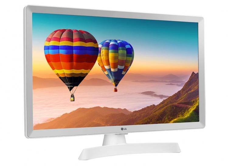 LG Monitor TV 28TN515V-WZ LED 24 Full HD Weiß WXGA DVB-T2 USB Gaming Mode PS4