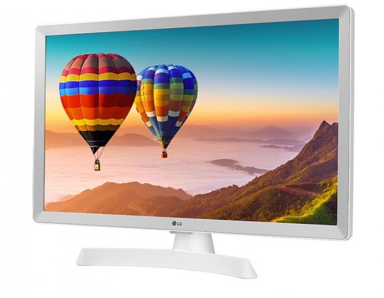 LG Monitor TV 28TN515V-WZ LED 24 Full HD Weiß WXGA DVB-T2 USB Gaming Mode PS4