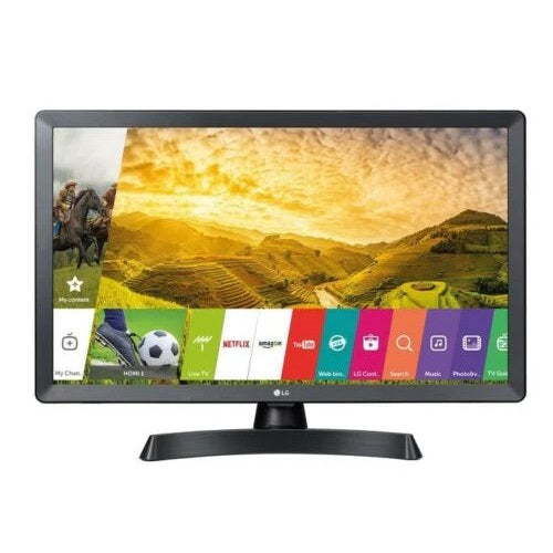 Lg Smart Tv 24" 24TI510S-Pz Led Full Hd Monitor Wxga Dvb-T2 Usb Wi Fi Netflix Pc