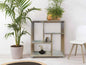 Bookcase 5 shelves 80x24x83.5 OAK color