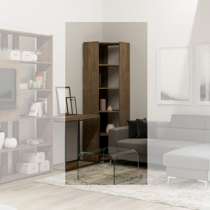 Eckregale Kato A und B: Elegantes und funktionales Design 60.3x204x60.3 cm