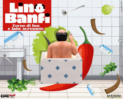 Infinite - Lino Banfi Corno Di Bue E Latte Scremeto Cine-Mini Statue Figure Pvc - Figurine