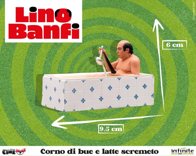Infinite - Lino Banfi Corno Di Bue E Latte Scremeto Cine-Mini Statue Figure Pvc - Figurine