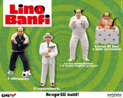 Infinite - Lino Banfi "L’Allenatore Nel Pallone" Oronzo Cana Figure Statua 10Cm
