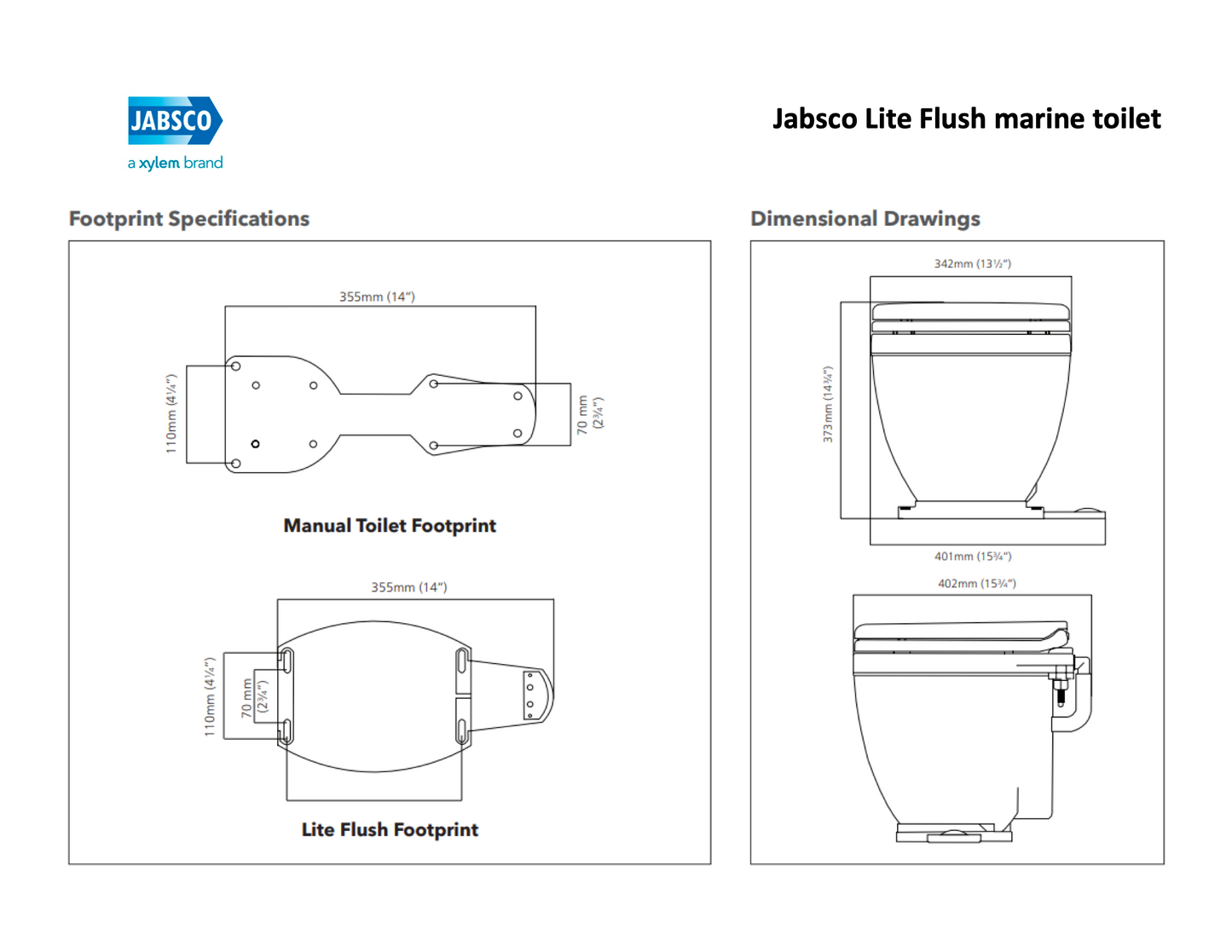 Jabsco Lite Flush