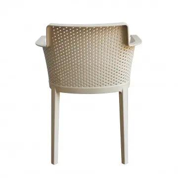 Poltrona Cathy - Poltrona impilabile in polipropilene - Dimensioni: 60x58x76.5cm