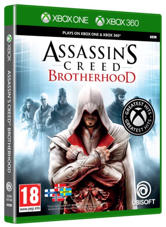 ASSASSIN'S CREED BROTHERHOOD XBOX ONE / 360 VIDEOSPIEL ITALIENISCH NEU VERSCHWEISST