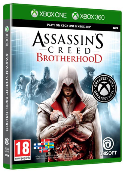 ASSASSIN'S CREED BROTHERHOOD XBOX ONE / 360 VIDEOSPIEL ITALIENISCH NEU VERSCHWEISST