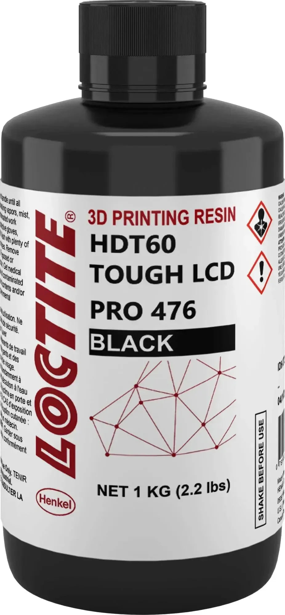 LOCTITE 3D PRO476 BLACK RESIN - 1KG