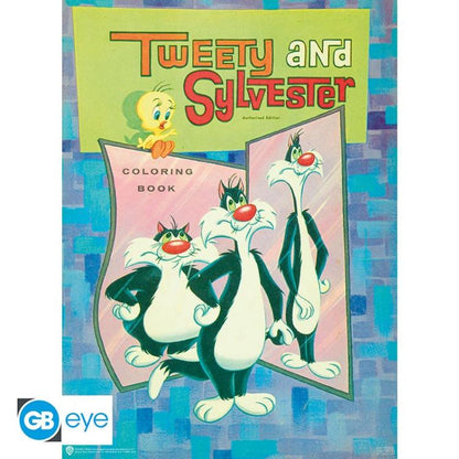 ABYSTYLE (LOONEY TUNES) 2ER-SET CHIBI-POSTER: „TWEETY & SYLVESTER“ (52X38) GB EYE