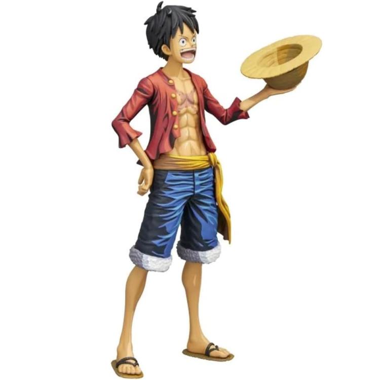 BANPRESTO GRANDISTA ONE PIECE - MONKEY D.LUFFY FIGUR 22cm PVC STATUE SAMMLUNG