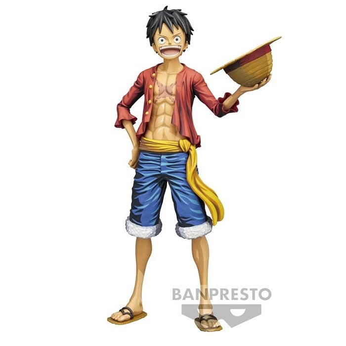BANPRESTO GRANDISTA ONE PIECE - MONKEY D.LUFFY FIGUR 22cm PVC STATUE SAMMLUNG