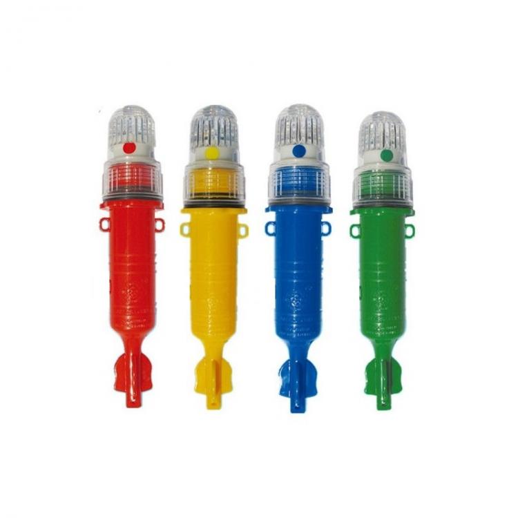 Leuchtboje LED Dämmerungsschalter Bojenlampe Schwimmer Fischerei