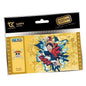 CARTOON KINGDOM - GOLDEN TICKET: ONE PIECE (LUFFY) COLLECTIBLE TICKET #01