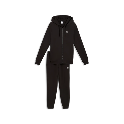 Puma Essential Elevated Suit FL 695216-01 Uomo Nero - Tuta Sportiva