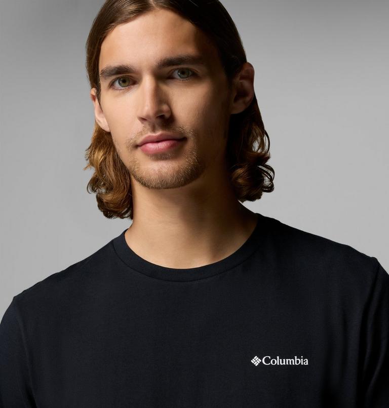 Columbia T-shirt Cotone Biologico CSC™ Logo Uomo 2155011 010 - Nero