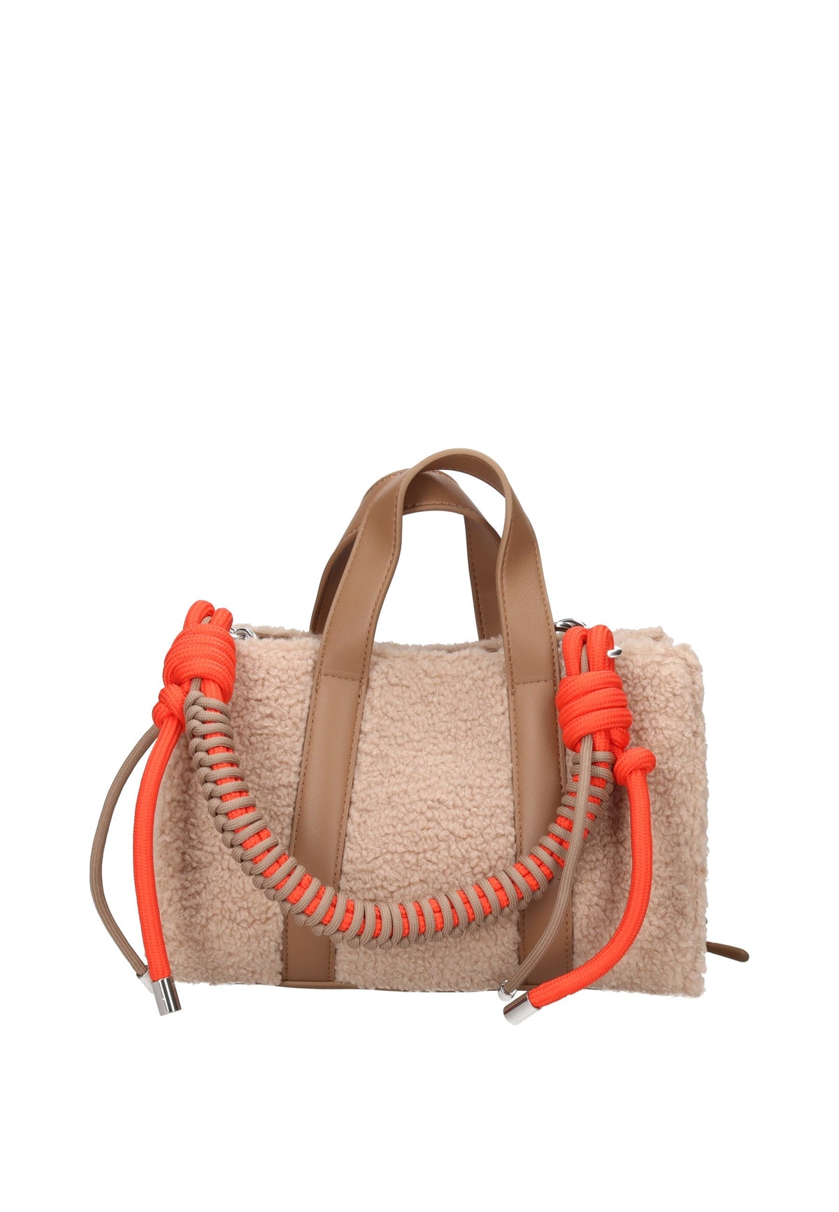 Mini Bag SUN68 Teddy in Ecopelliccia – Borsa Morbida con Tracolla Donna