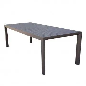 Tavolo allungabile Houston struttura in alluminio 135/180 x 70