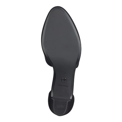 SCARPA ELEGANTE SEMI APERTA NERA