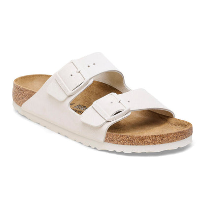Birkenstock Arizona Leder Weiß Schmal