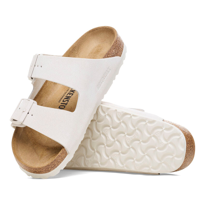 Birkenstock Arizona Leder Weiß Schmal