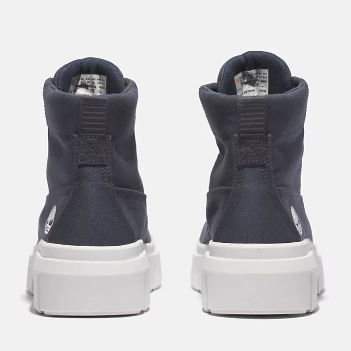 DAMEN-SCHNÜRSTIEFEL GREYFIELD MID IN DUNKELBLAU