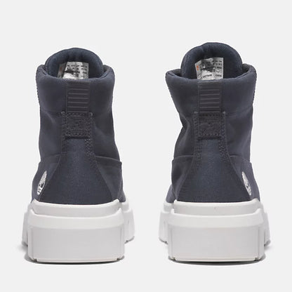 DAMEN-SCHNÜRSTIEFEL GREYFIELD MID IN DUNKELBLAU