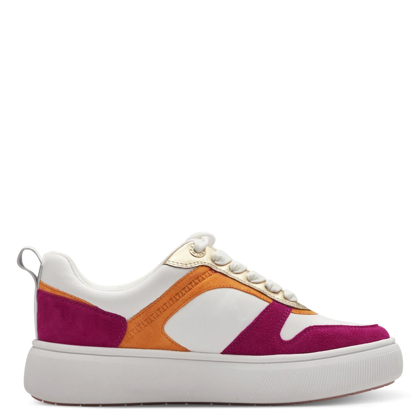Tamaris Sneaker Weiß Fuchsie