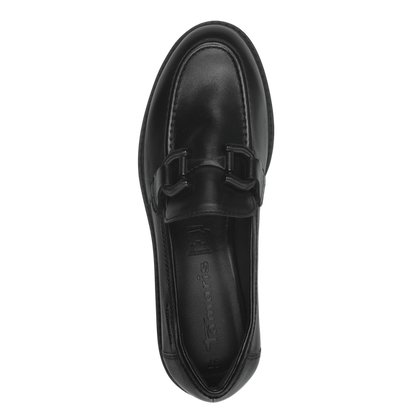 Mocassino pelle nera