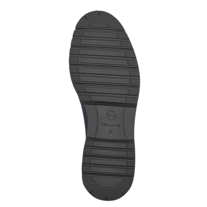 Mocassino camoscio blu