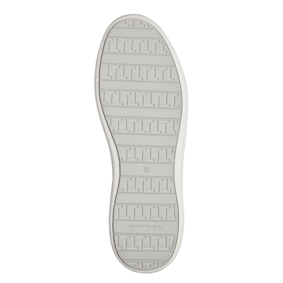 Tamaris Sneaker aus weißem Leder