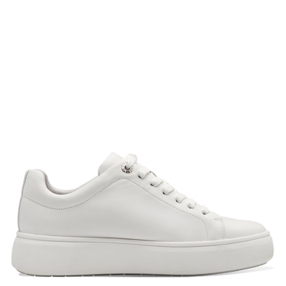 Tamaris Sneaker aus weißem Leder
