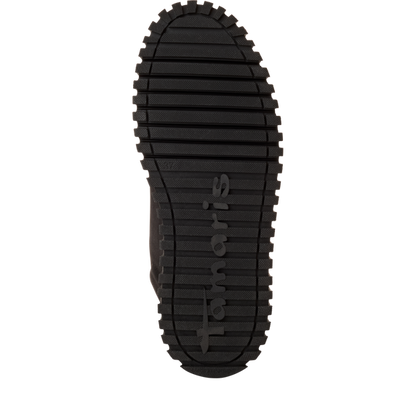 Scarponcino nubuck nero