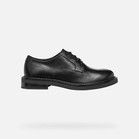Geox Damen-Derby Serilda schwarz