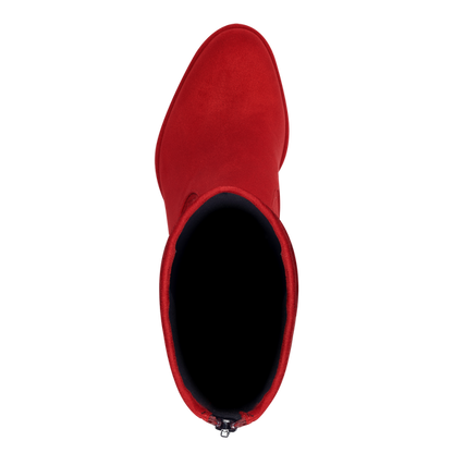 Stivale Raso Rosso