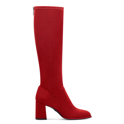 Stivale Raso Rosso