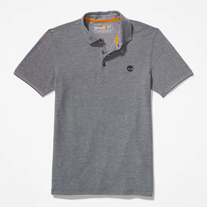 HERREN-POLOSHIRT OXFORD SLIM-FIT BABOOSIC BROOK IN NAVY