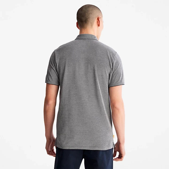 HERREN-POLOSHIRT OXFORD SLIM-FIT BABOOSIC BROOK IN NAVY