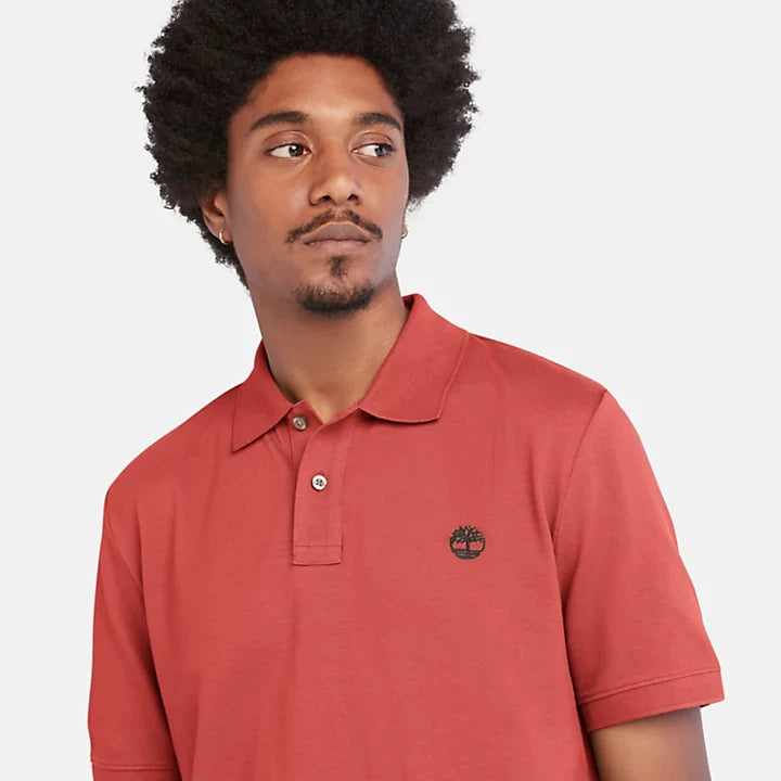 POLO IN PIQUÉ MILLERS RIVER DA UOMO IN ROSSO