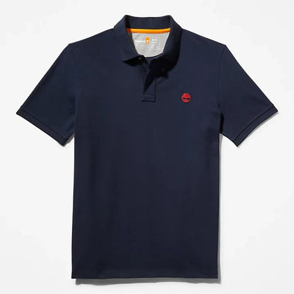 POLO IN PIQUÉ MILLERS RIVER DA UOMO IN BLU MARINO