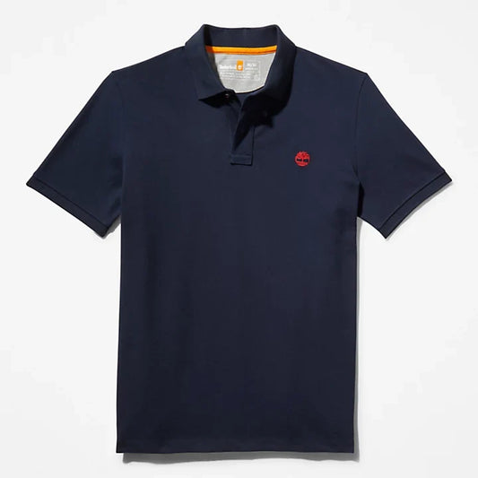 MEN'S NAVY MILLERS RIVER PIQUÉ POLO SHIRT