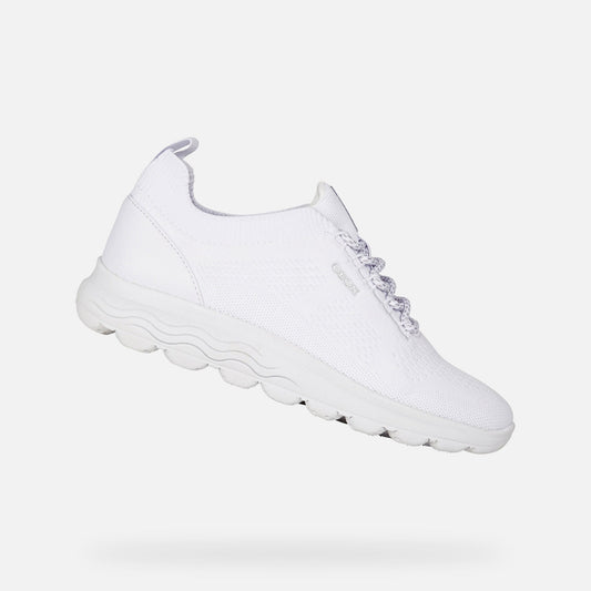 Geox Spherica weiße Damen-Sneaker