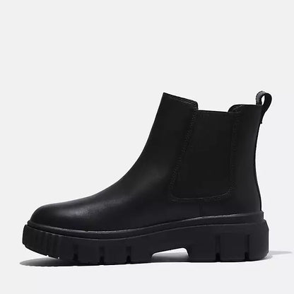 Greyfield Chelsea Pelle nera