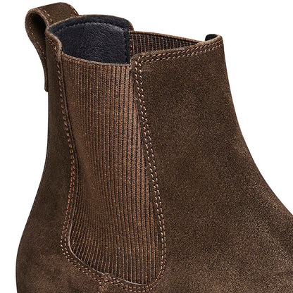 Highwood Slip-On aus braunem Wildleder
