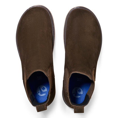 Highwood Slip-On aus braunem Wildleder