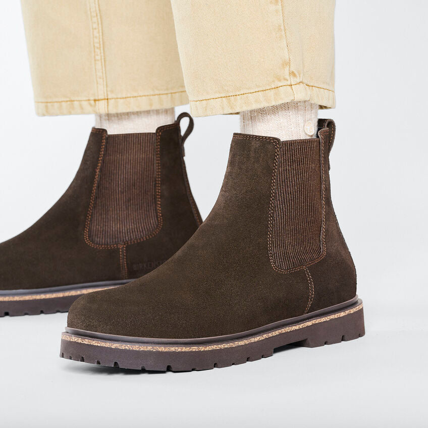 Highwood Slip-On aus braunem Wildleder