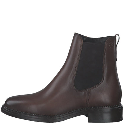 Stiefelette cognacfarbenes Leder