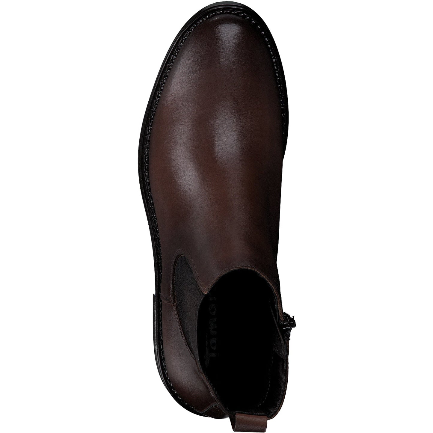 Stiefelette cognacfarbenes Leder