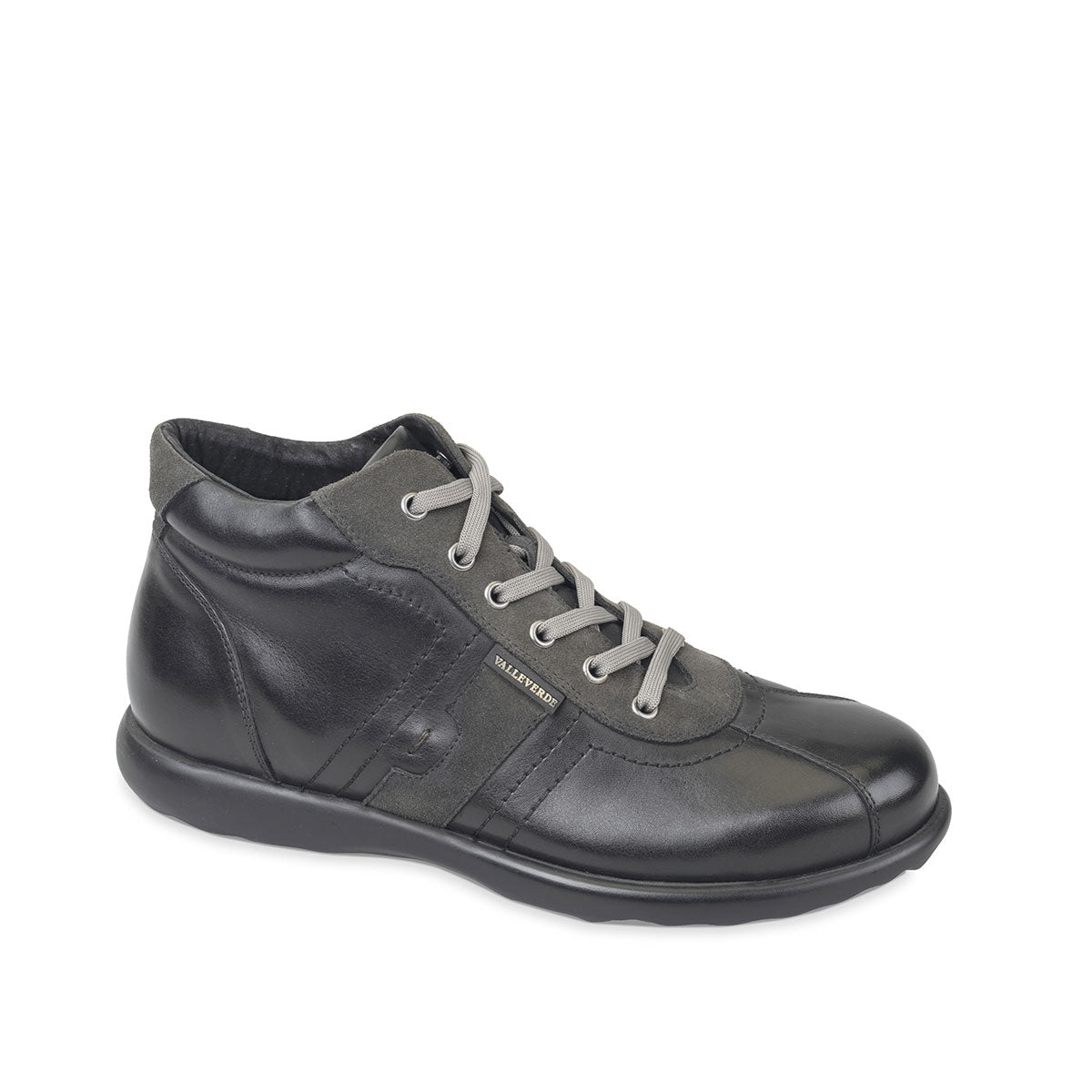 Valleverde Stiefelette Kalbsleder schwarz